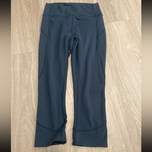 lululemon athletica Dark Navy Cropped Leggings